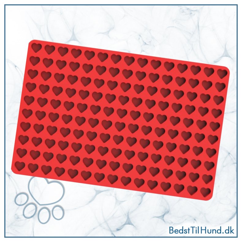 Silikonem�tte, 150 hjerter