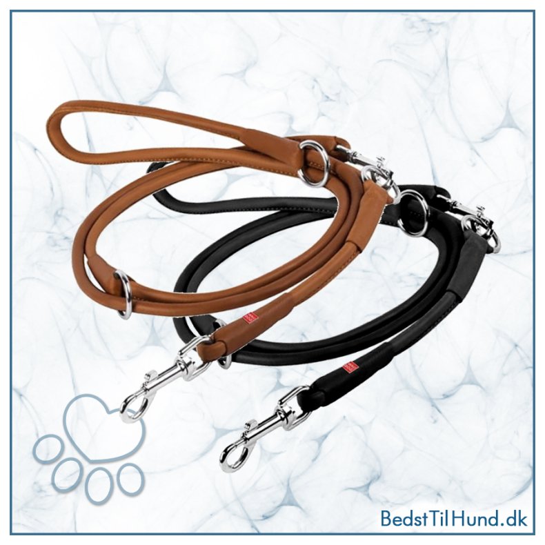 Waudog Soft rundsyet l�der dressurline, 6mm