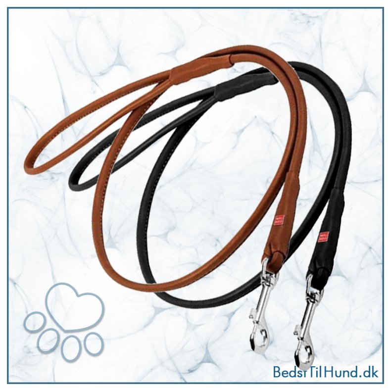 Waudog Soft rundsyet l�der line, 122cm/10mm