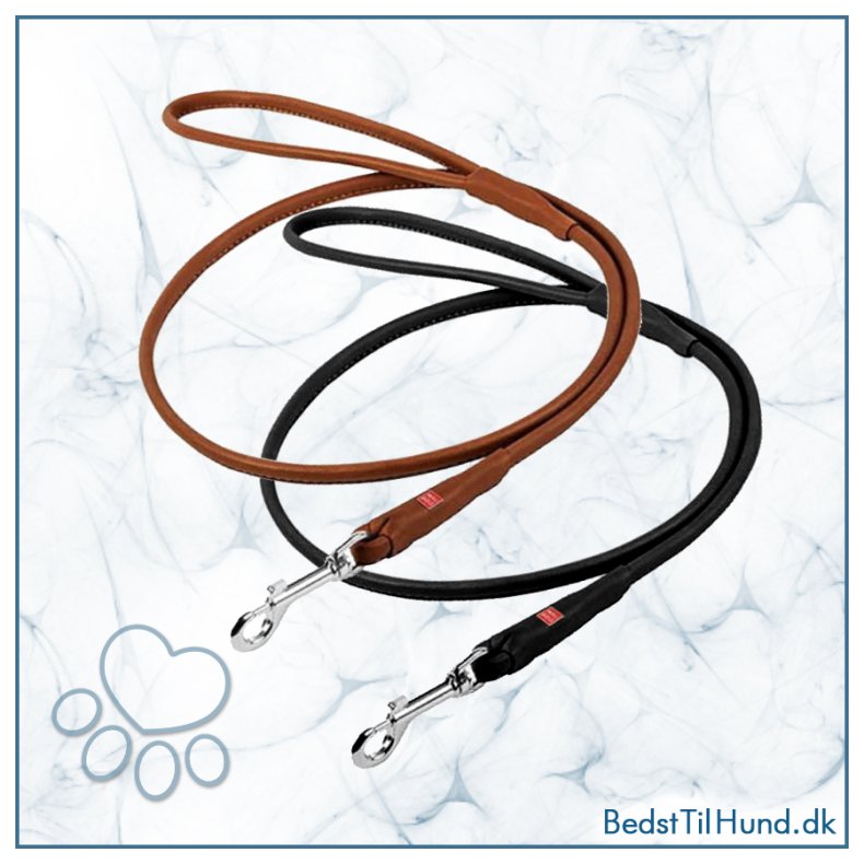 Waudog Soft rundsyet l�der line, 122cm/6mm