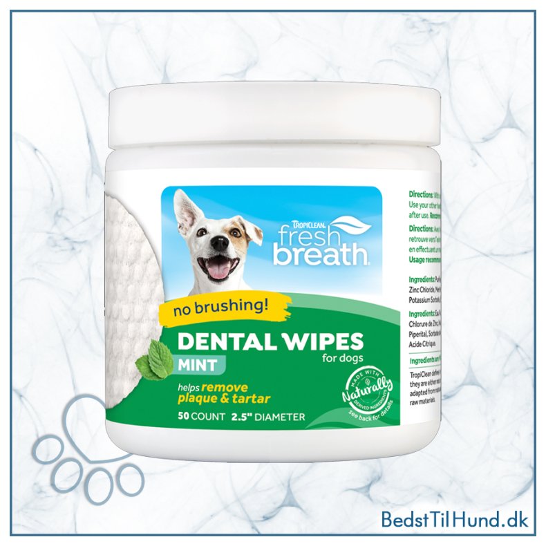 Tropiclean Dental Wipes