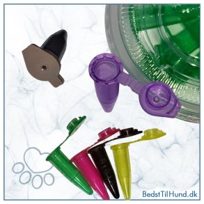 Nose Work Duftbeholder, 1 hul 10 stk. (0,5 ml)