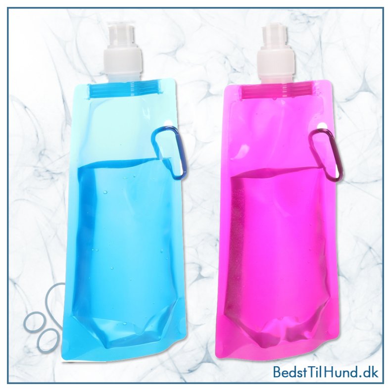 Foldbar drikkeflaske, 450ml