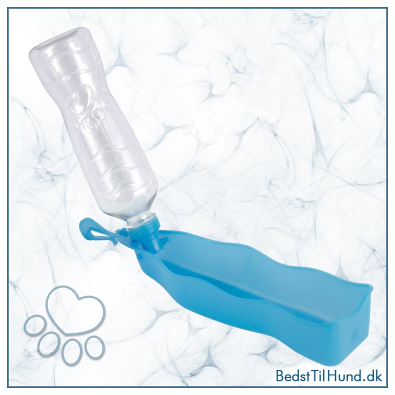 Vandflaske, Bl� 500ml
