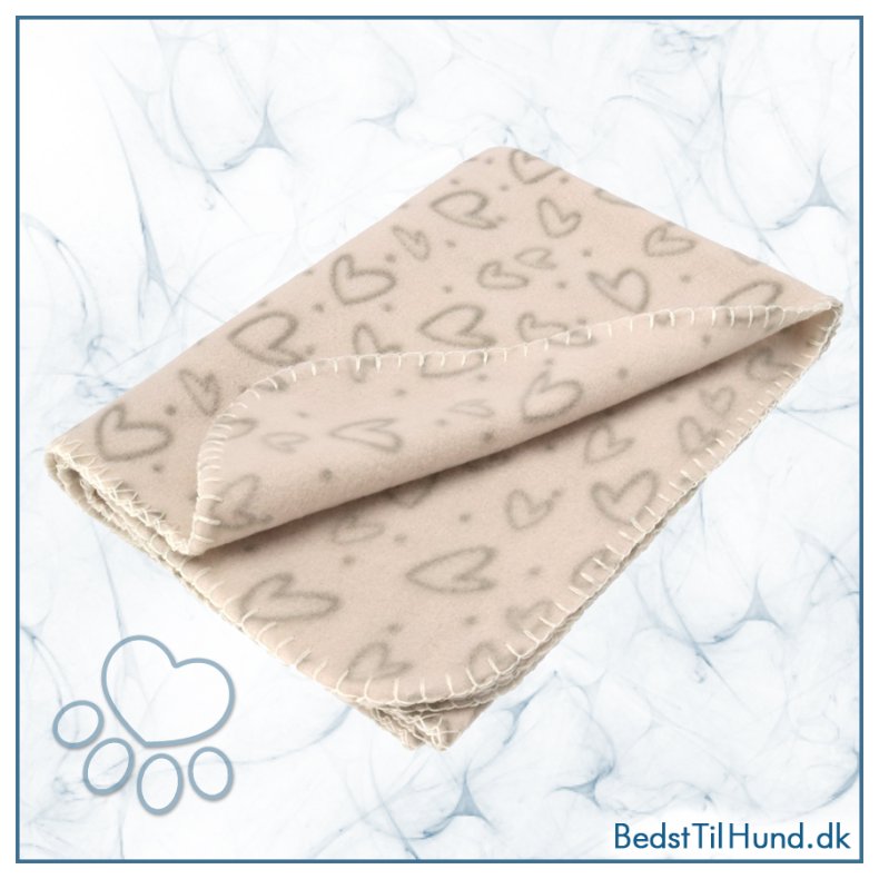 Fleecet�ppe Heart, Gr�