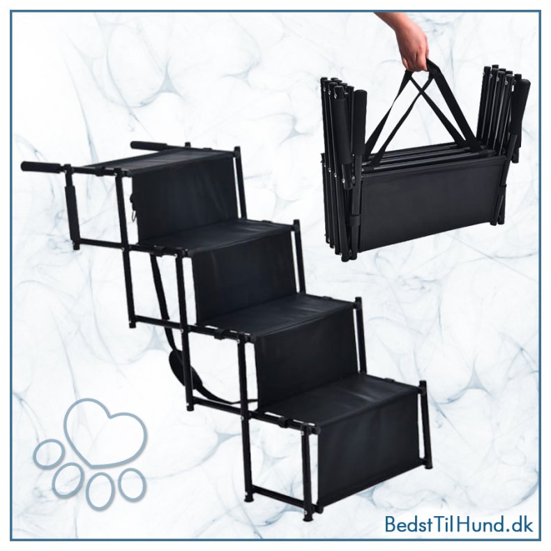 Foldbar trappe til hunde