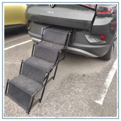 Foldbar trappe til hunde