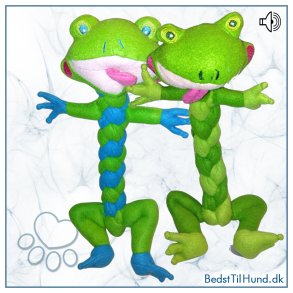 Flettet fleece fr�, 35 cm