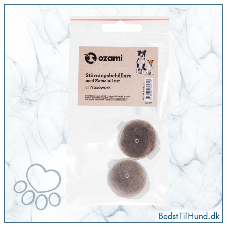 Ozami Nosework 2 duftholdere m/kameluld