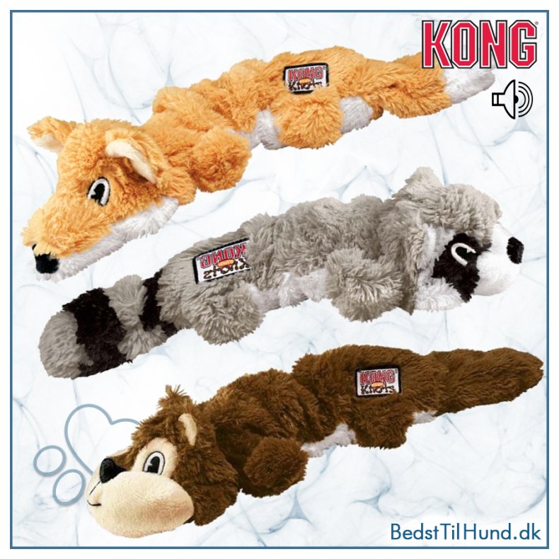 KONG Scrunch Knots Dyr, L