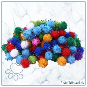 Pompom, glitter