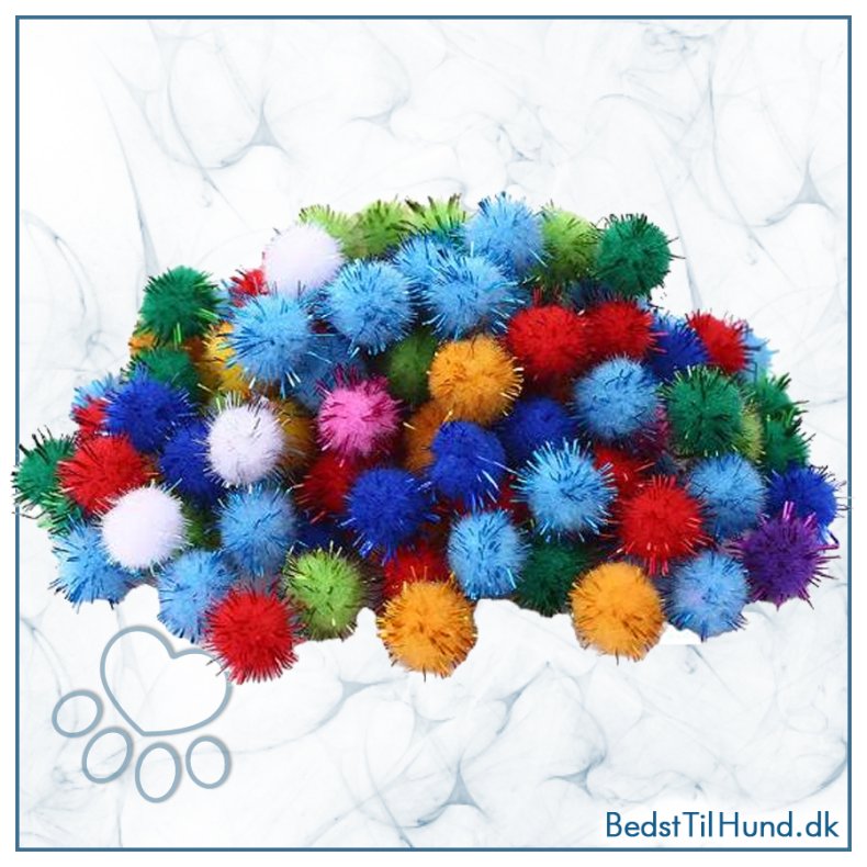 Pompom, glitter