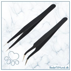 Sort antimagnetisk pincet