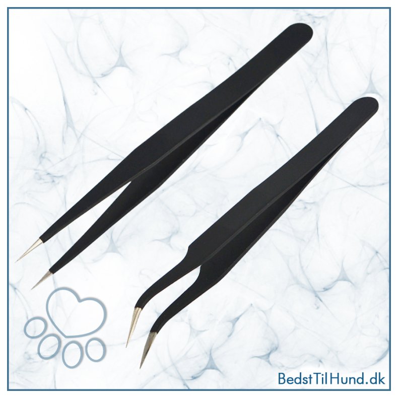 Sort antimagnetisk pincet