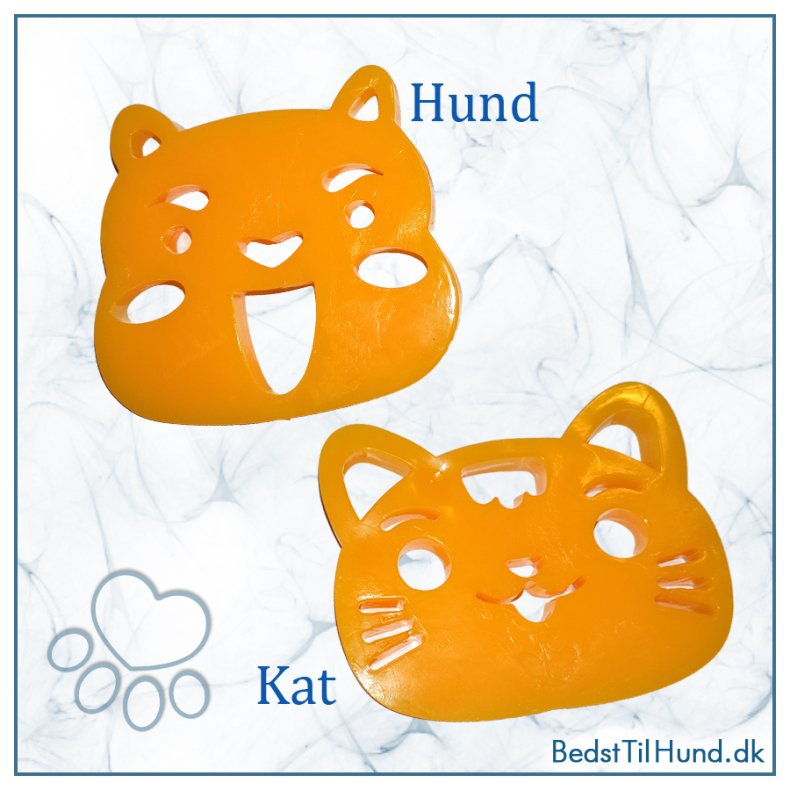 2 Vaskebrikker, Hund/kat