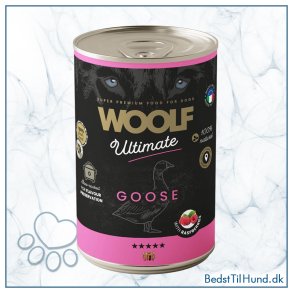 Woolf Ultimate V�dfoder, Goose with Raspberry, 400g