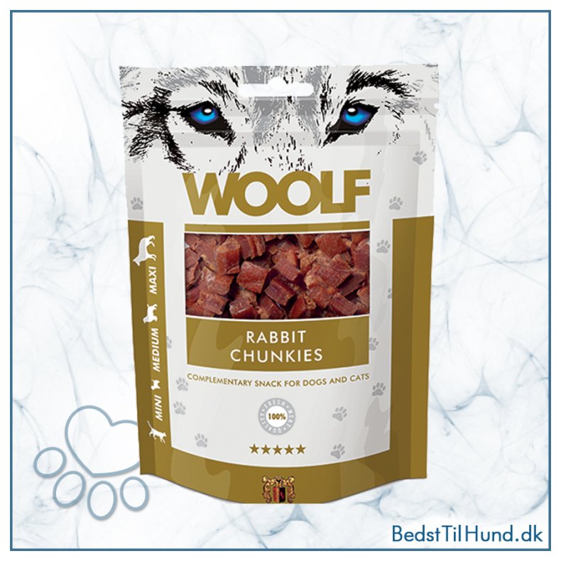 Woolf Rabbit Chunkies, 100g