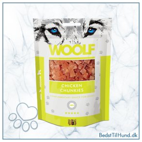 Woolf Chicken Chunkies 100g