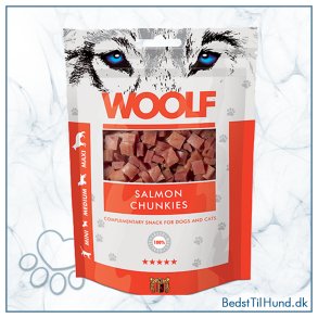 Woolf Salmon Chunkies, 100g