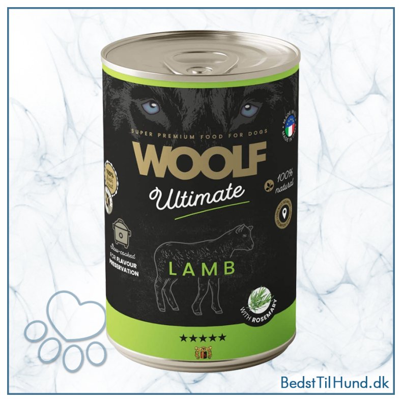 Woolf Ultimate V�dfoder, Lamb with Rosemary, 400g